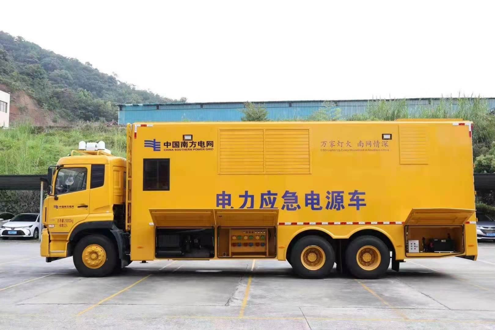 庆安安康大型柴油发电机发电车UPS电源出租租赁